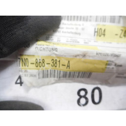 Uszczelka drzwi tył lewa / prawa Volkswagen Sharan OE 7N0868381A