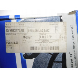 Klocki hamulcowe tył MOPAR Dodge NItro 2009 V2013776AB