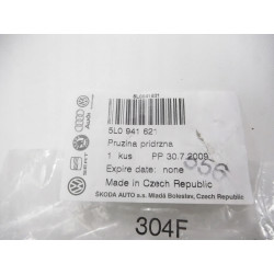 Sprężyna mocująca Skoda Yeti OE 5L0941621