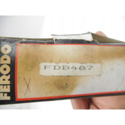 Zestaw klocków hamulcowych, hamulce tarczowe Ferodo FDB487