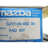 Zestaw klocków hamulcowych, hamulce tarczowe tył Mazda 626 GJY7-26-48Z 9A