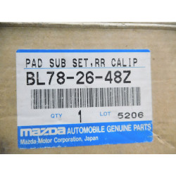 Klocki hamulcowe tył Mazda 323 OE BL78-26-48Z