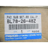 Klocki hamulcowe tył Mazda 323 OE BL78-26-48Z