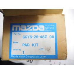 Zestaw klocków hamulcowych, hamulce tarczowe Mazda 626 OE GGY6-26-48Z 9A
