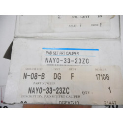 Klocki hamulcowe przód Mazda MX-5 I OE NAY0-33-23ZC