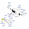 Spinka, klips Hyundai I20 OE 84743 34000
