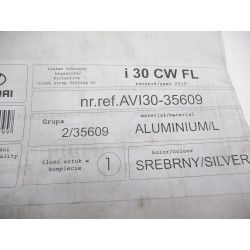 Listwa ochronna bagażnika, zderzaka Hyundai I30 CW FL 2010- AVI30-35609