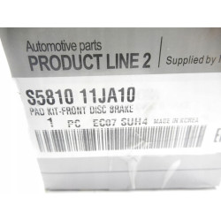 Klocki hamulcowe przód Hyundai I20 OE S5810 11JA10