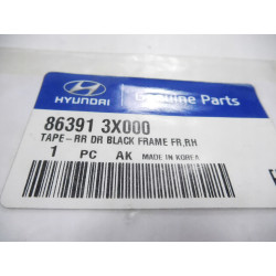 Naklejka drzwi tylnych, prawy przód Hyundai Elantra OE 86391 3X000