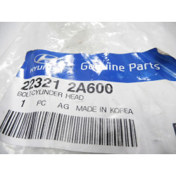 Śruba głowicy Hyundai Elantra I20 OE 22321 2A600