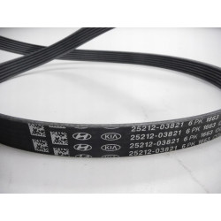 Pasek wielorowkowy Hyundai I30 Elantra OE 25212 03821