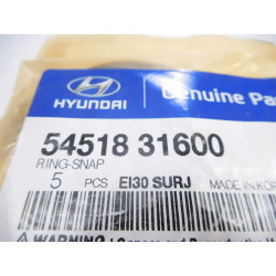 Pierścień zamykający Hyundai OE 54518 31600