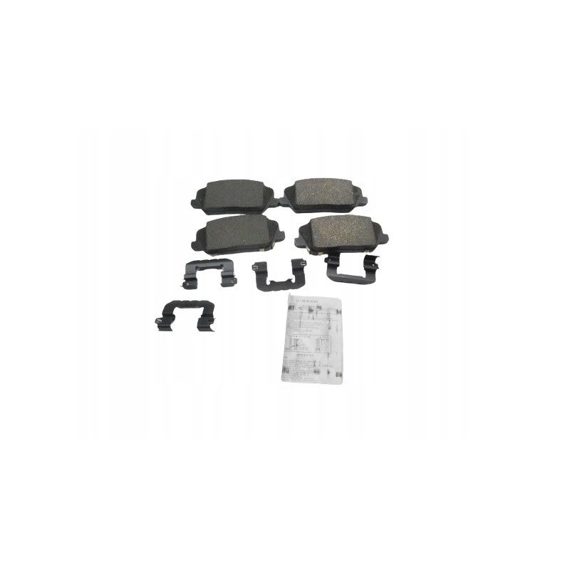 Zestaw klocków hamulcowych, hamulce tarczowe Hyundai I30 OE 58101 A6A70