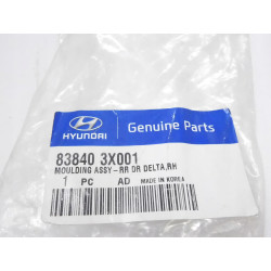 NAKŁADKA DRZWI PRAWY TYŁ HYUNDAI ELANTRA OE 83840 3X001