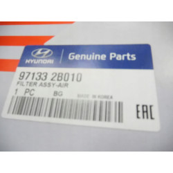 Filtr, wentylacja przestrzeni pasażerskiej Hyundai Santa FE OE 97133 2B010