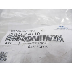 Śruba głowicy cylindrów Hyundai I20 I30 OE 22321 2A110