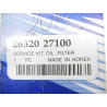 Filtr oleju Hyundai Accent OE 26320 27100