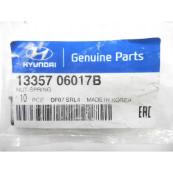 Blaszka, klips Hyundai Accent Tucson OE 13357 06017B X1