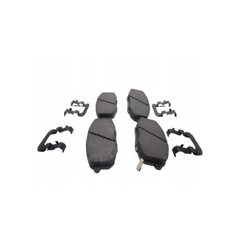 Zestaw klocków hamulcowych, hamulce tarczowe Hyundai I30 OE 58101 1HA10