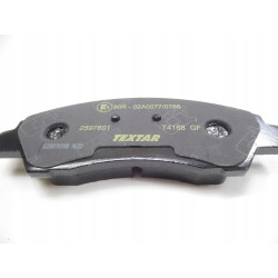 Zestaw klocków hamulcowych, hamulce tarczowe Textar 2597601