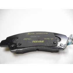 Zestaw klocków hamulcowych, hamulce tarczowe Textar 2597601