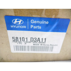 Klocki hamulcowe przód Hyundai Tucson OE 58101 D3A11