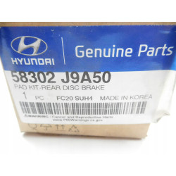 Zestaw klocków hamulcowych, hamulce tarczowe Hyundai Kona OE 58302 J9A50