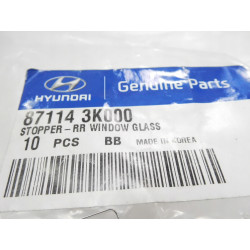 Stoper szyby tył Hyundai Accent Elantra OE 87114 3K000 X1