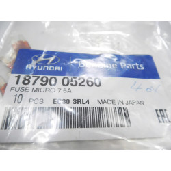 BEZPIECZNIK MIRCO 7.5A HYUNDAI OE 18790 05260
