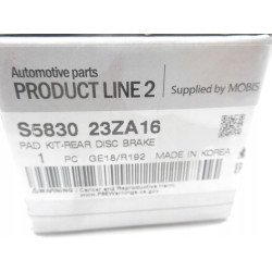 Klocki hamulcowe tył Hyundai I40 I OE S5830 23ZA16