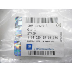 Listwa, uszczelka szyby drzwi przednich Opel Meriva B OE 13266913