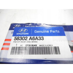Zestaw klocków hamulcowych, hamulce tarczowe Hyundai I30 II OE 58302 A6A33