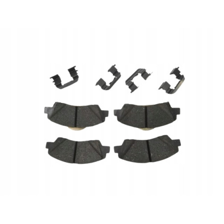 Zestaw klocków hamulcowych, hamulce tarczowe Hyundai I10 II OE 58101-B9A70