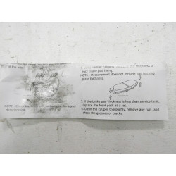 Klocki hamulcowe przednie Hyundai H-1 OE 58101 4HA50