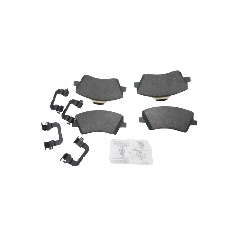 Zestaw klocków hamulcowych, hamulce tarczowe Hyundai Ioniq OE 58101 G2A10