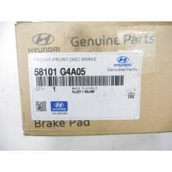 Zestaw klocków hamulcowych, hamulce tarczowe Hyundai I30 OE 58101 G4A05