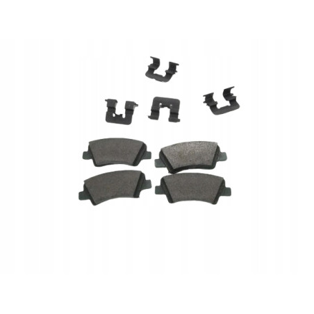 Zestaw klocków hamulcowych, hamulce tarczowe Hyundai I30 II OE 58302 A6A30