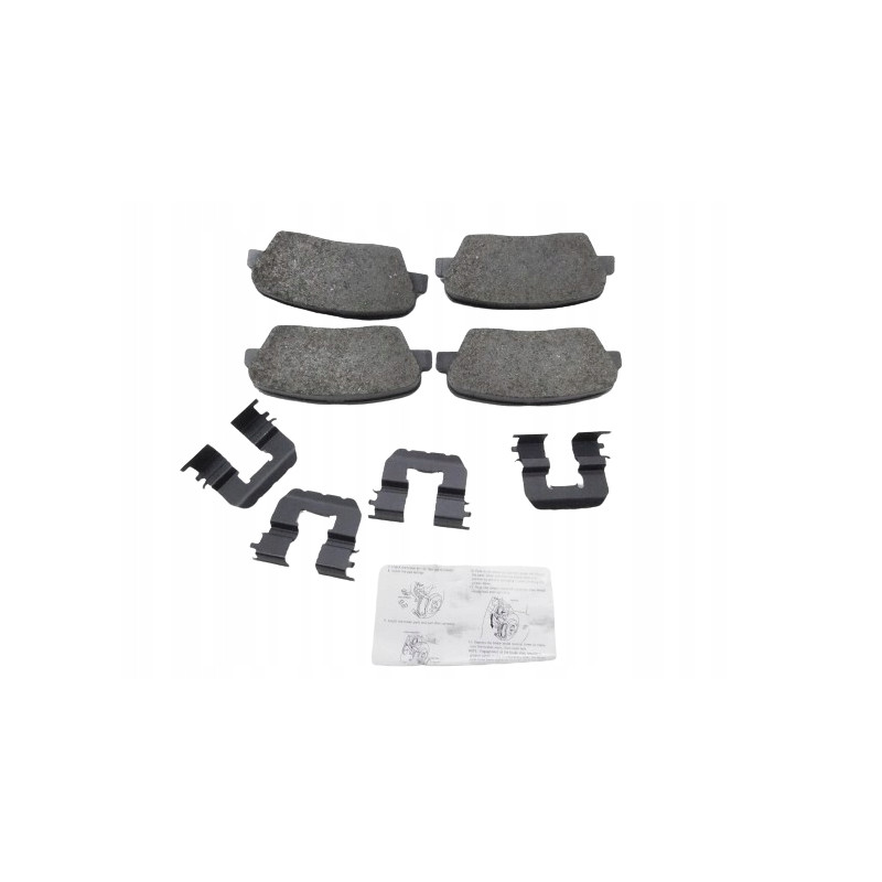 Zestaw klocków hamulcowych, hamulce tarczowe Hyundai Santa FE 58302 2WA70