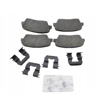 Zestaw klocków hamulcowych, hamulce tarczowe Hyundai Santa FE 58302 2WA70