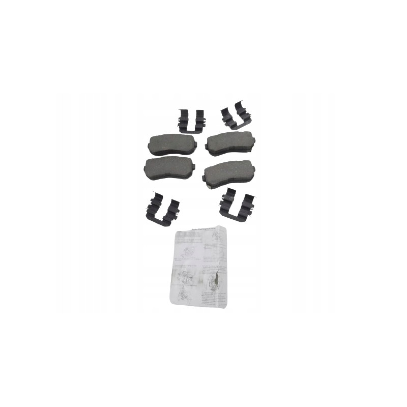 Zestaw klocków hamulcowych, hamulce tarczowe Hyundai Kona OE 58302 J9A70