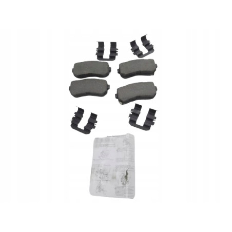 Zestaw klocków hamulcowych, hamulce tarczowe Hyundai Kona OE 58302 J9A70