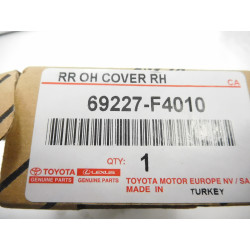 OSŁONA KLAMKI ZEWNĘTRZNEJ DRZWI PRAWY TYŁ TOYOTA C-HR OE 69227-F4010