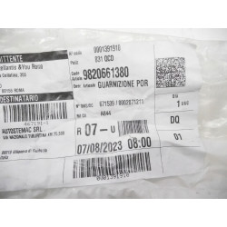 Uszczelka drzwi lewy przód Citroen Berlingo K9 OE 9820661380