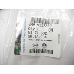 Listwa drzwi prawy tył Opel Astra F OE 9117262