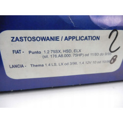 Filtr powietrza Fiat Punto Lancia Y OE 60796482
