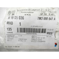 Zestaw tulei prowadzących hamulca przedniego Volkswagen OE 7M3698647A