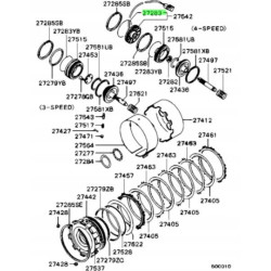 USZCZELKA USZCZELNIAJĄCA,HAMULEC A/T MITSUBISHI GALANT LANCER OE MD618371