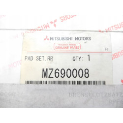 Klocki hamulcowe tył Mitsubishi Colt III OE MZ690008
