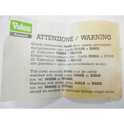 Docisk sprzęgła Fiat Uno VALEO M 448