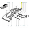 Uchwyt, mocowanie dach Renault Extra OE 7700762795